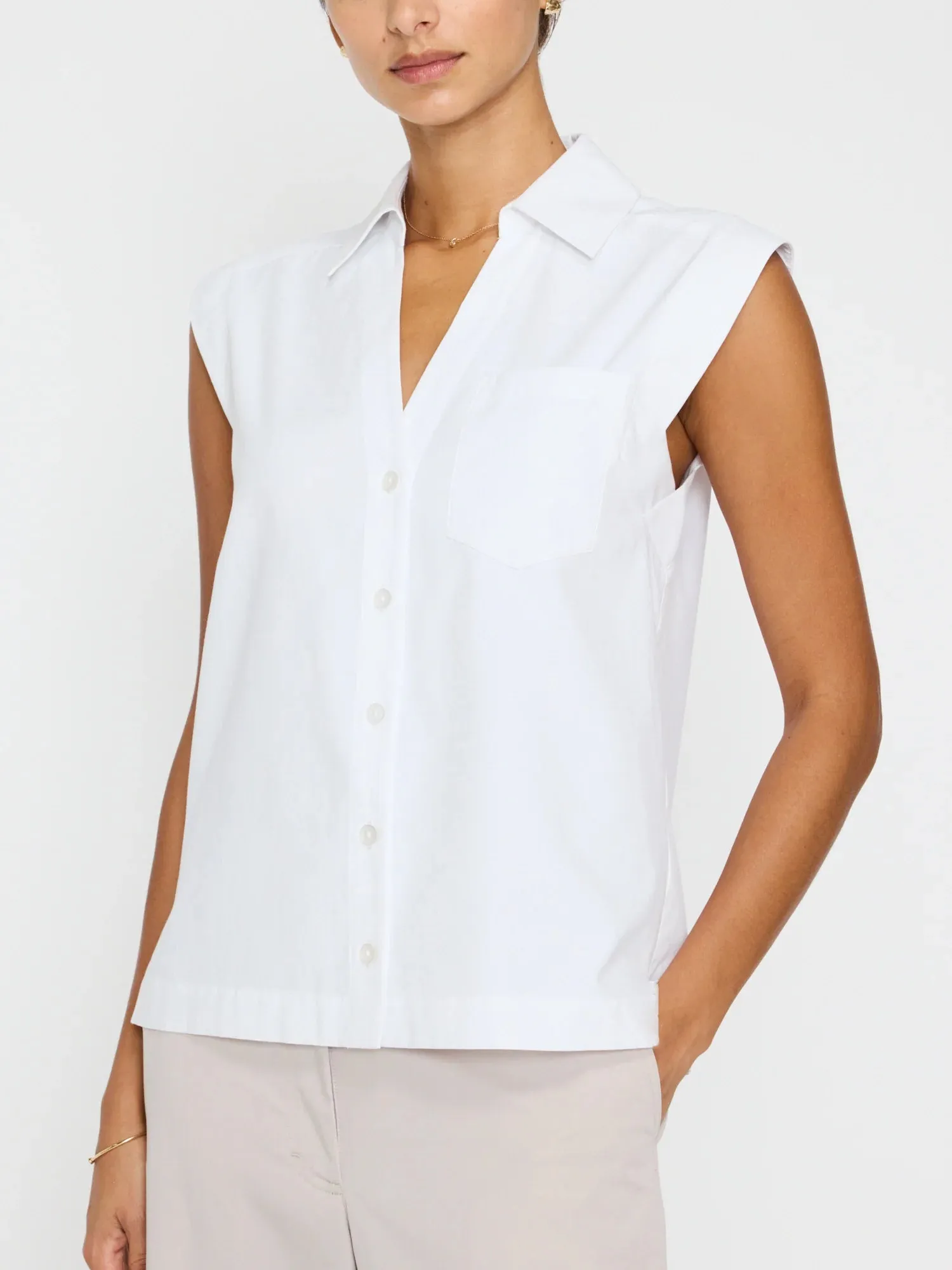 Elias Sleeveless Shirt