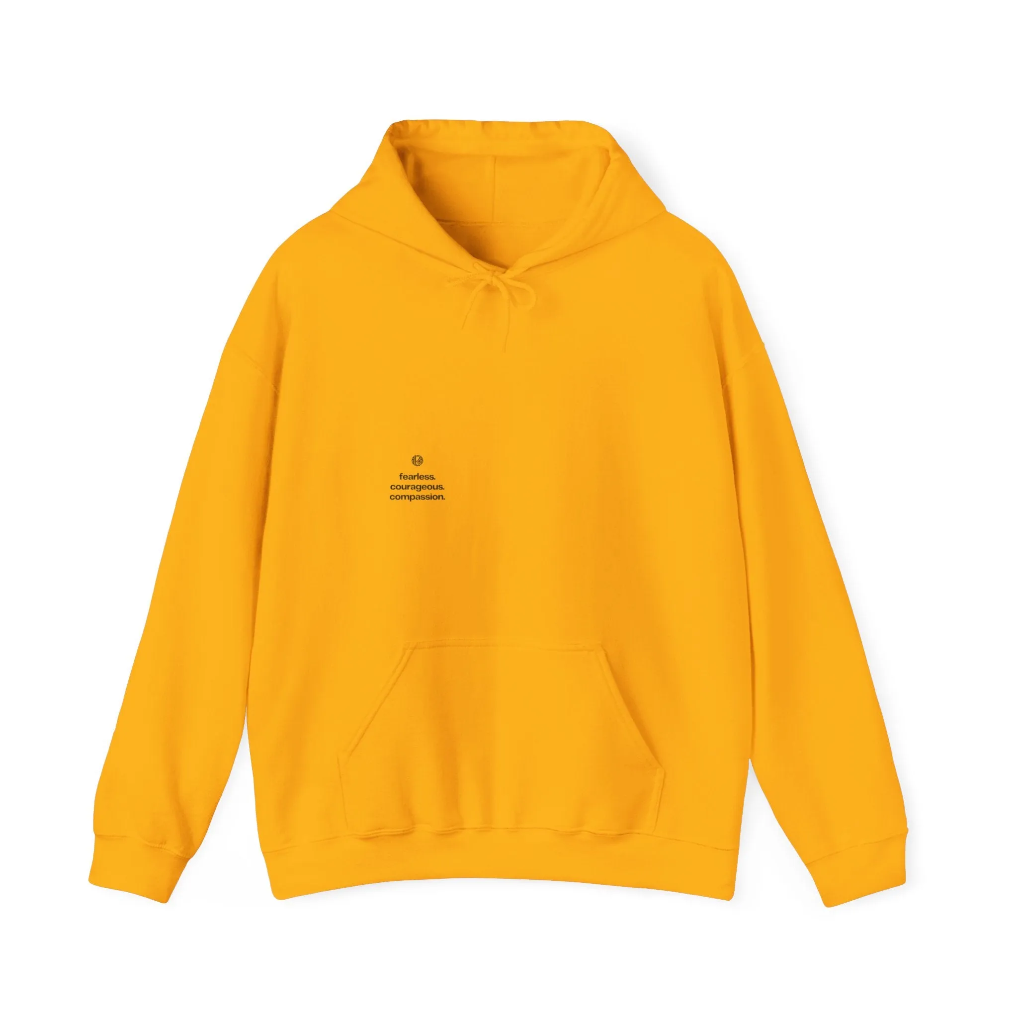 Embody Courage: Kay Chimba These Three Words Hooded Sweatshirt