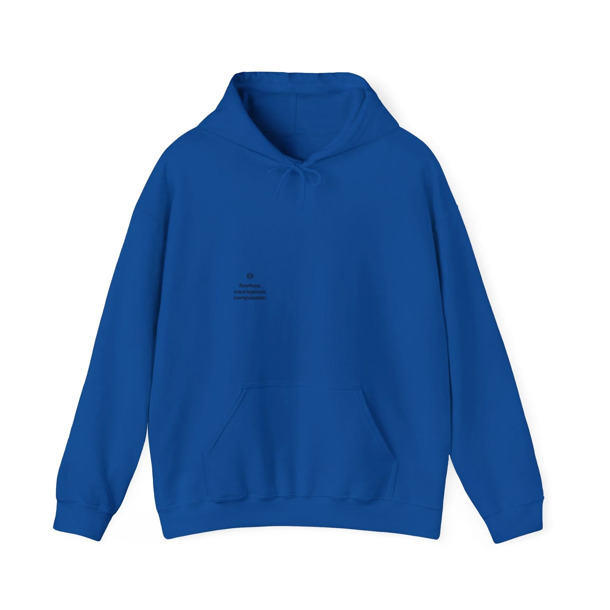 Embody Courage: Kay Chimba These Three Words Hooded Sweatshirt