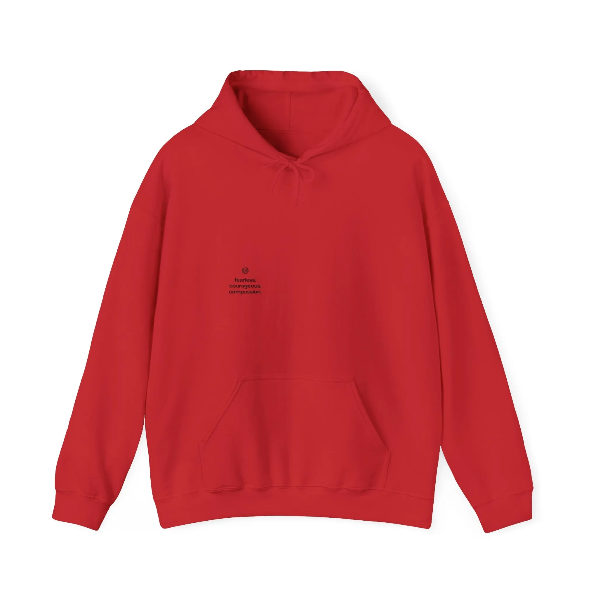 Embody Courage: Kay Chimba These Three Words Hooded Sweatshirt