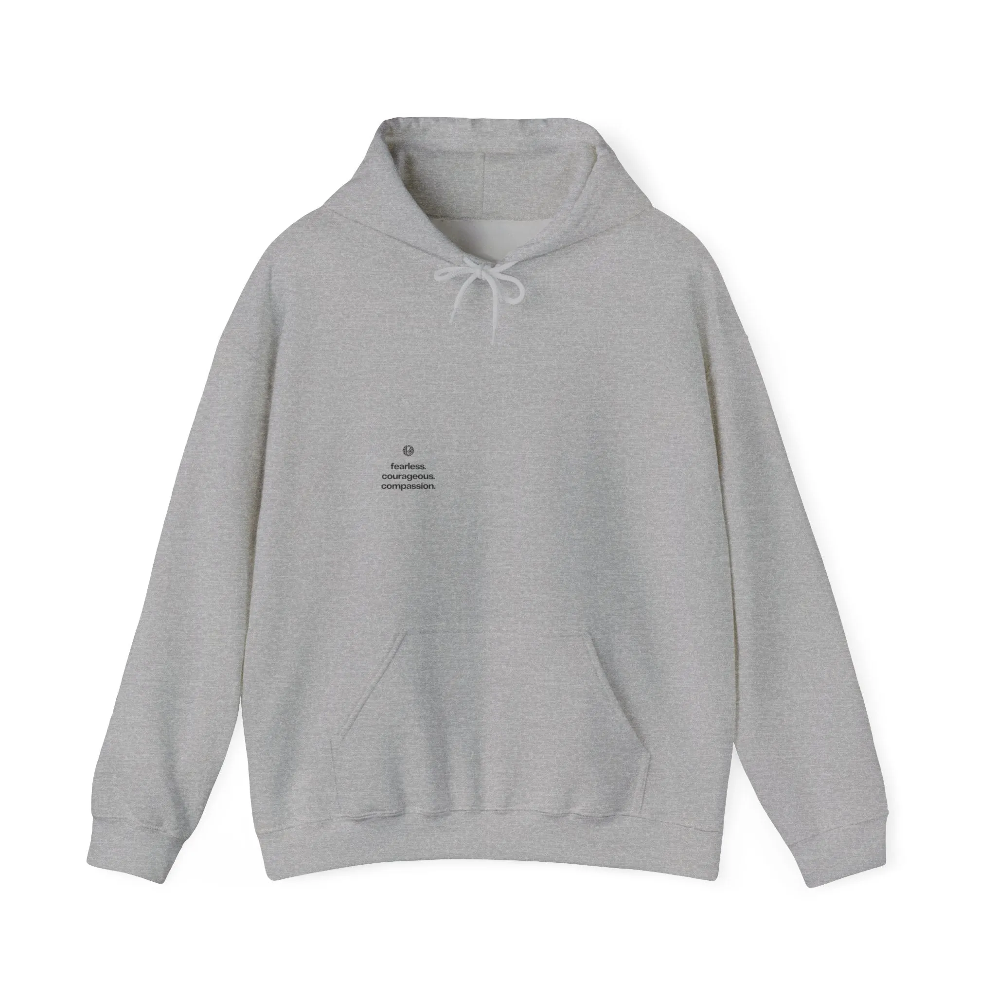 Embody Courage: Kay Chimba These Three Words Hooded Sweatshirt