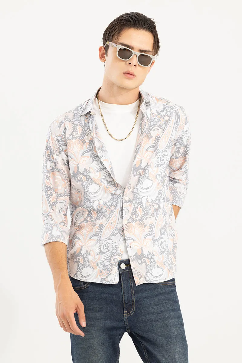 Epic Paisley Grey Shirt