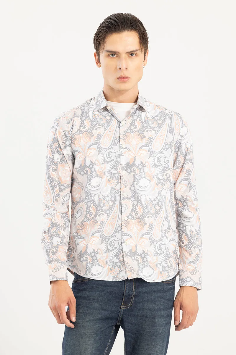 Epic Paisley Grey Shirt