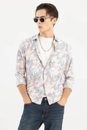 Epic Paisley Grey Shirt