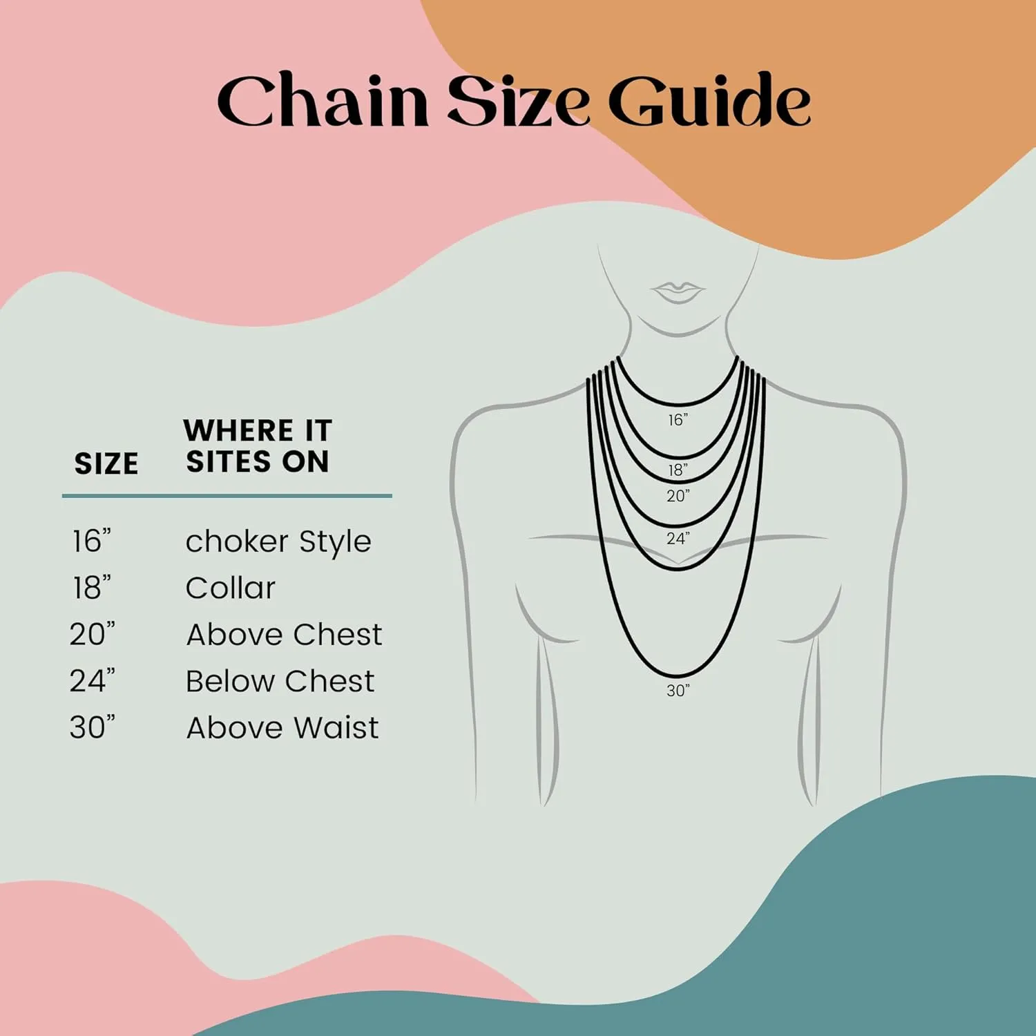 FashionJunkie4Life Dainty Charm Holder Necklace | 18" Chain Pendant Necklace For Women