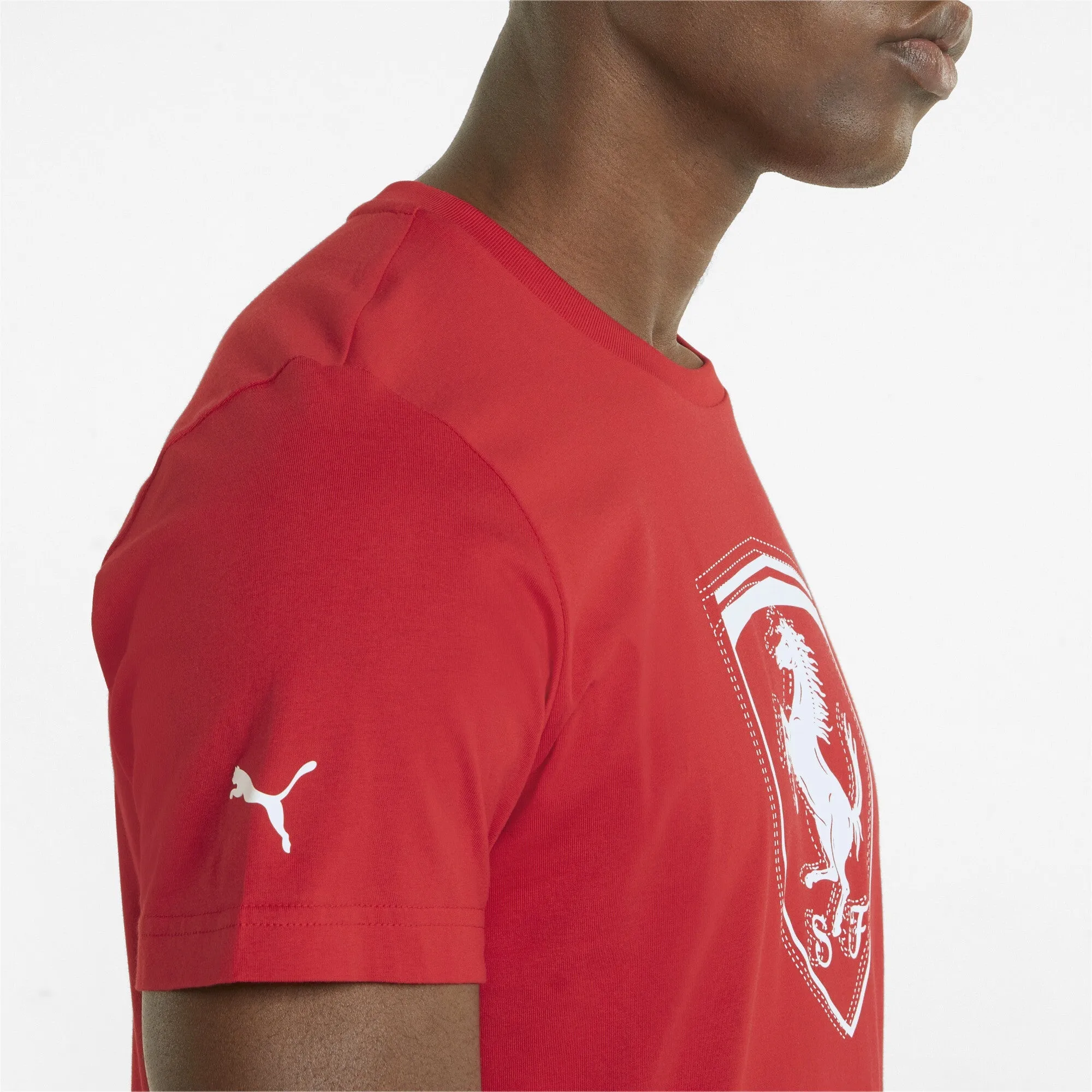 Ferrari Race Tonal Big Shield Tee