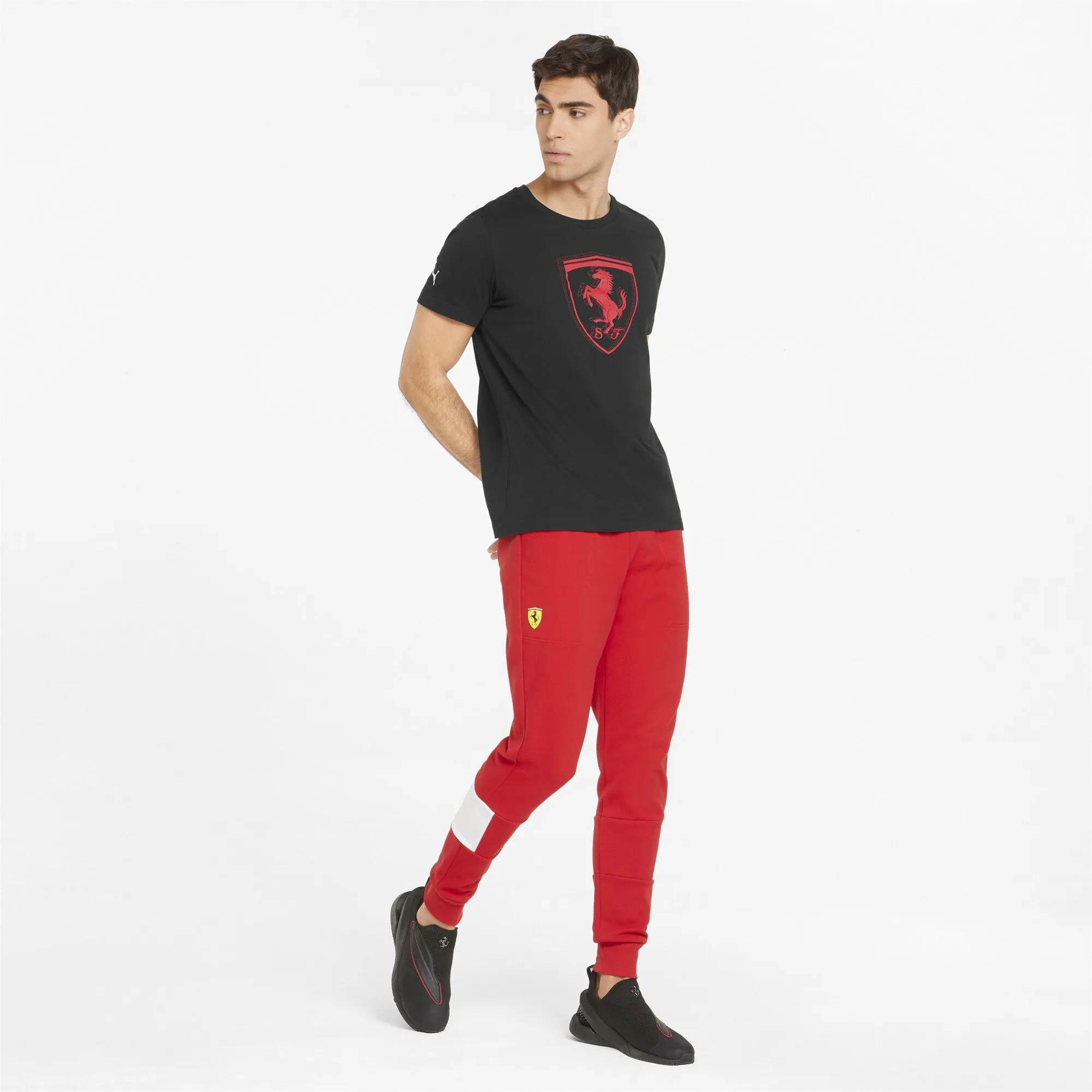 Ferrari Race Tonal Big Shield Tee