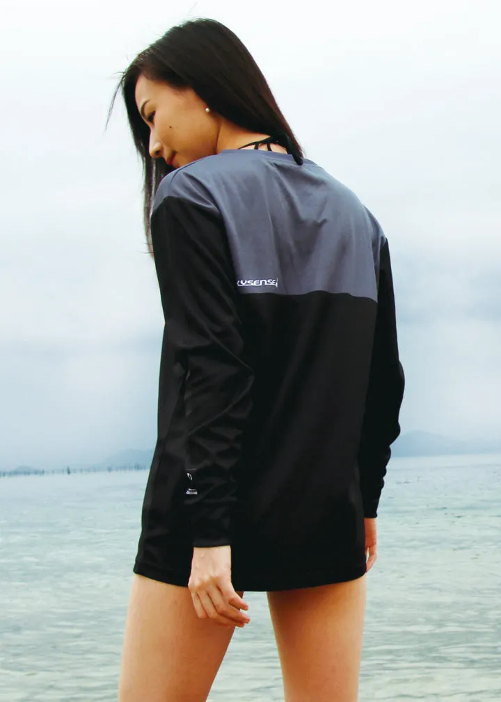 FLASHY COOL SHIRTS BLACK【LONG】