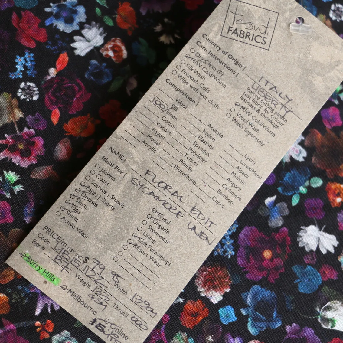 Floral Edit - Liberty Sycamore Linen