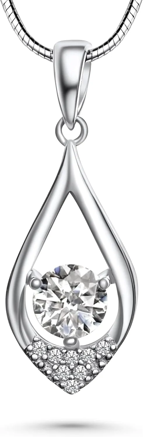 Gild & Grace Moissanite Necklace for Women Perfect for Wife Jewelry Necklaces for Women