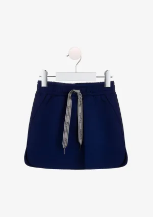 Girl's Navy Sports Skirt