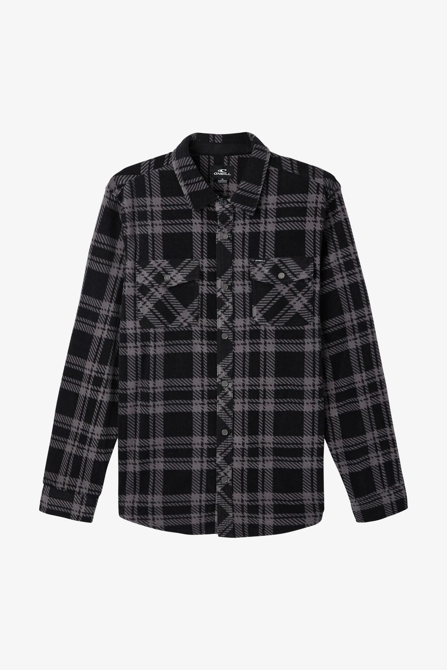GLACIER PLAID SUPERFLEECE FLANNEL SHIRT