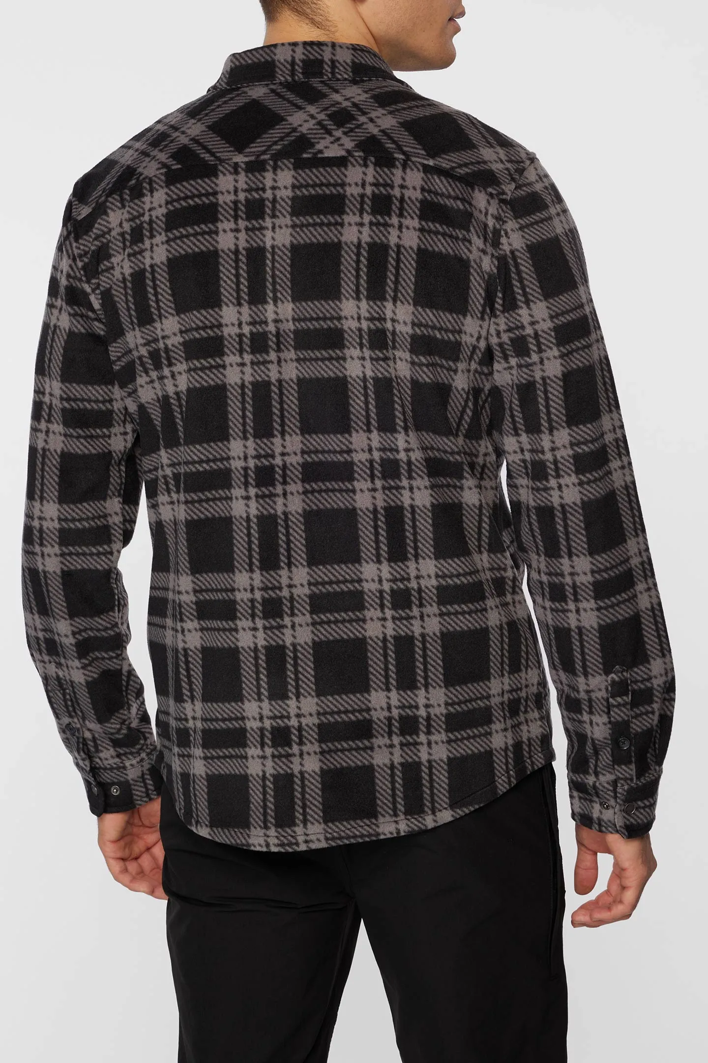 GLACIER PLAID SUPERFLEECE FLANNEL SHIRT