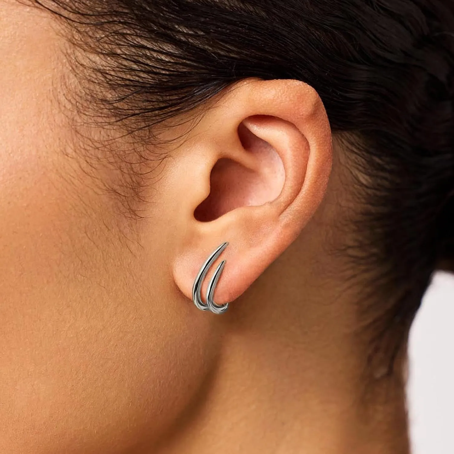 Gold Earrings for Women Trendy 14K Gold Stud Earrings Dainty Minimalist Simple Hypoallergenic Earrings Jewelry Gift for Her