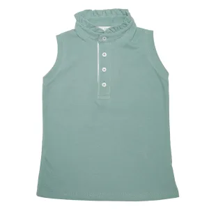 GREEN MENORCA POLO SHIRT