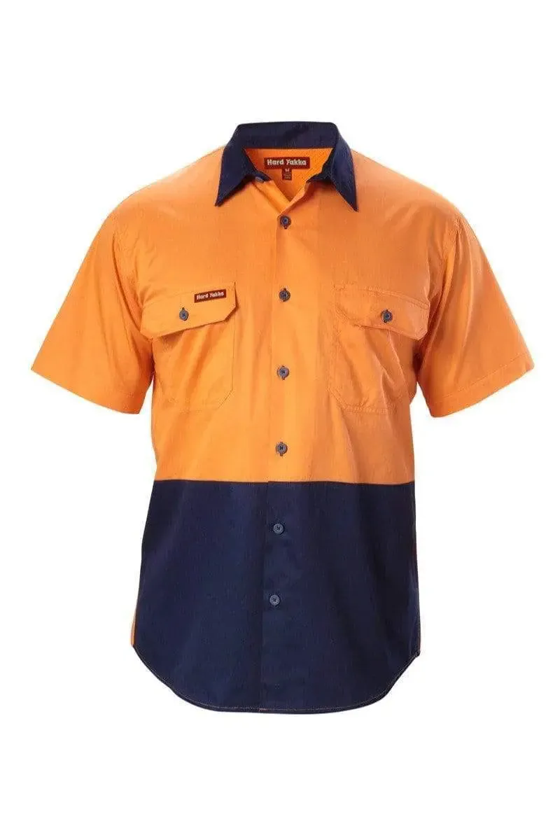 Hard Yakka Koolgear Hi Vis Vented Shirt Y07559
