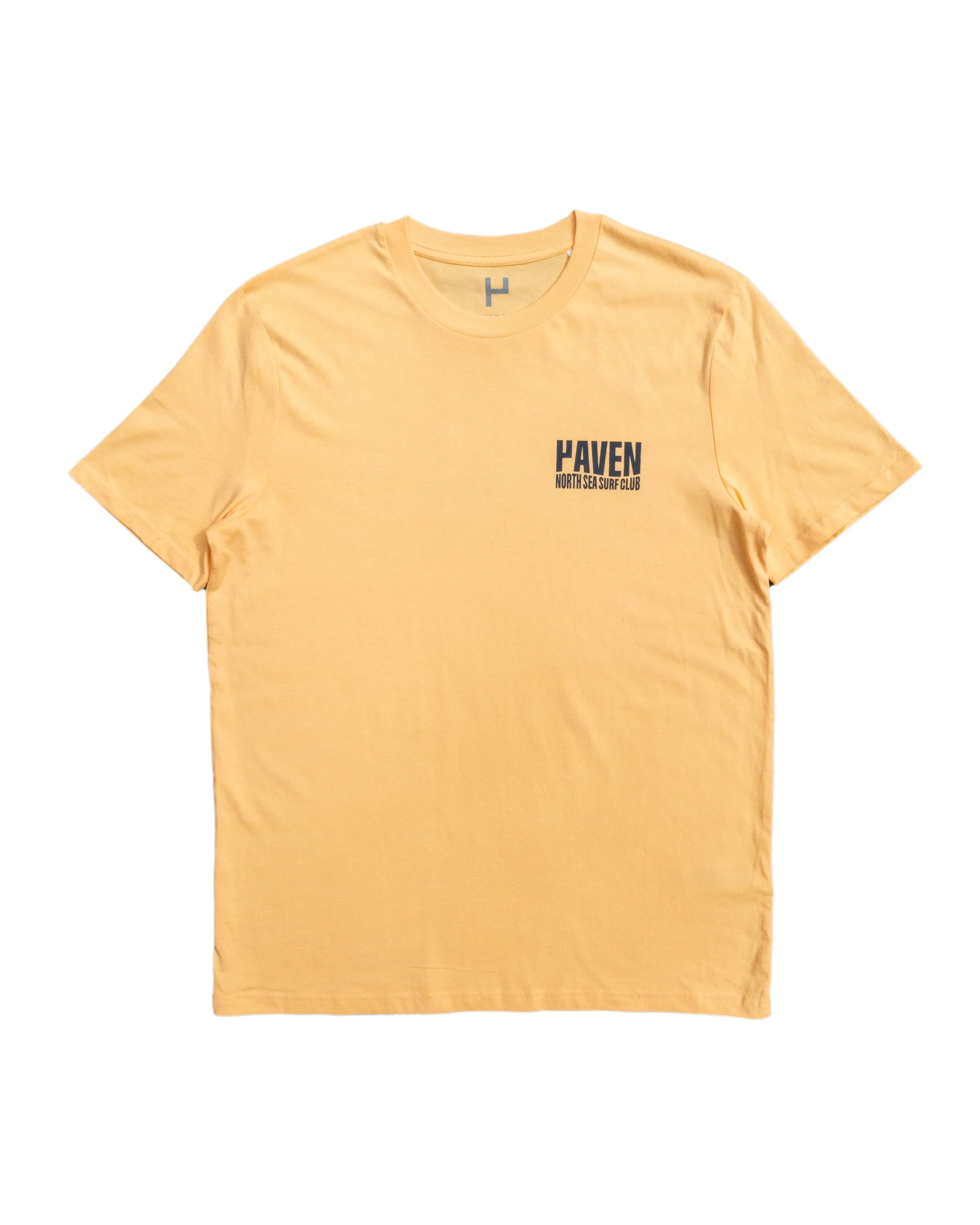 Haven Surf - North Sea Surf Club Tee - Mellow Yellow