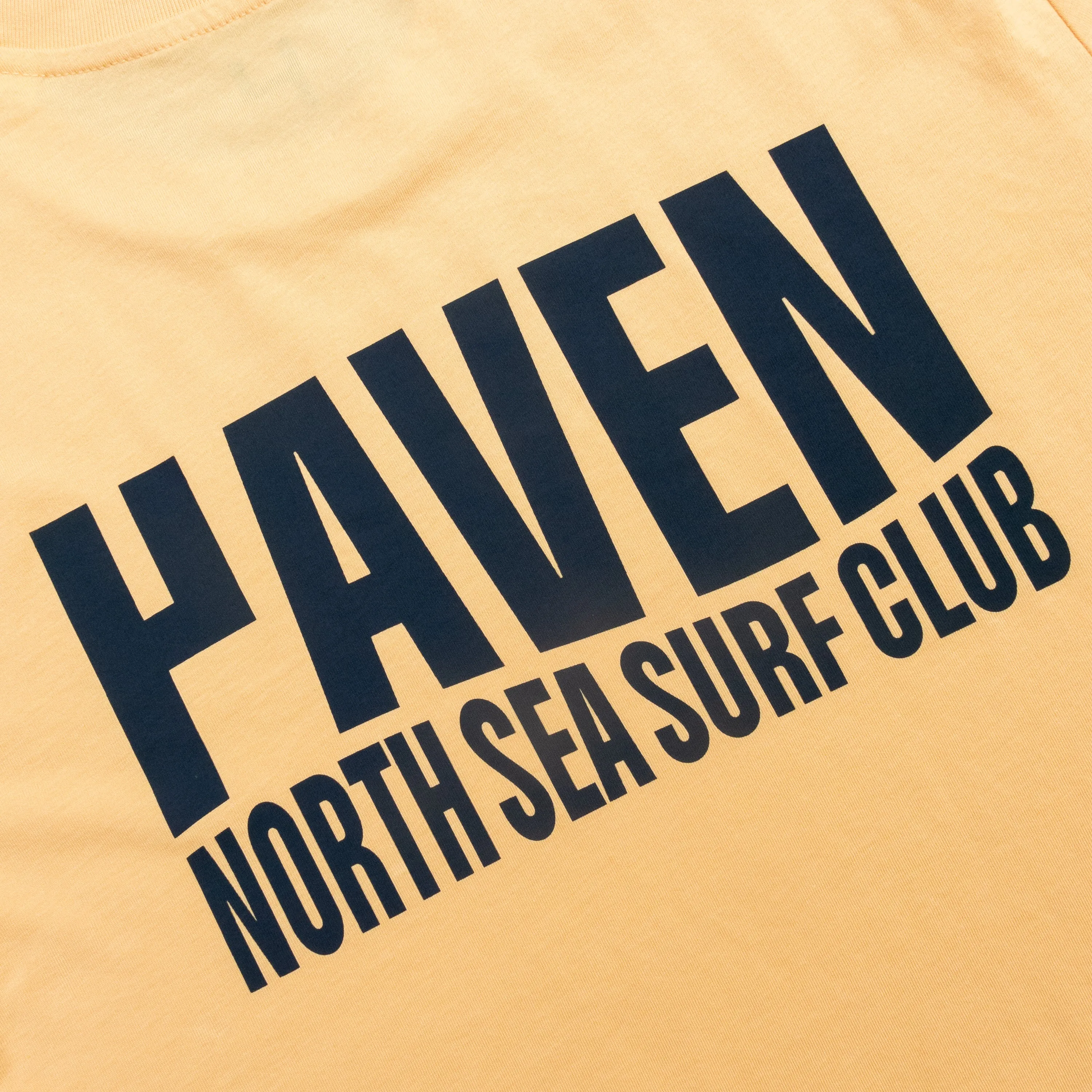 Haven Surf - North Sea Surf Club Tee - Mellow Yellow