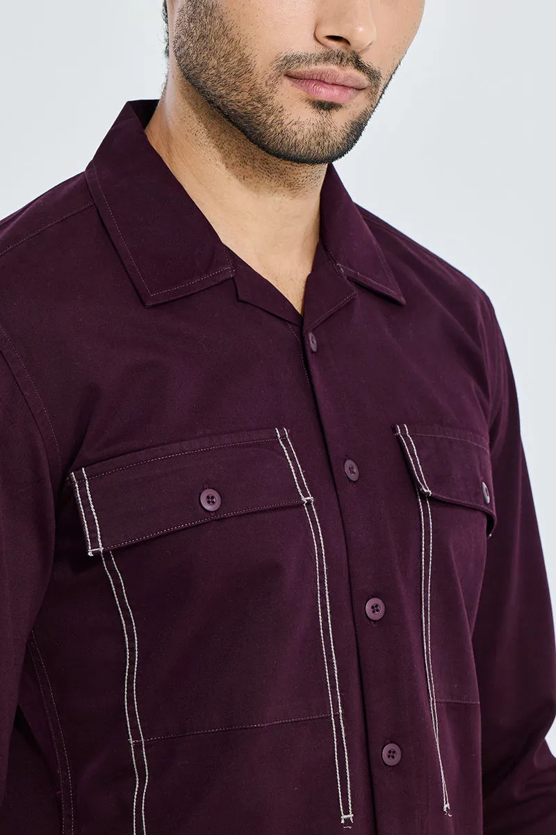 Hawky Maroon Shirt