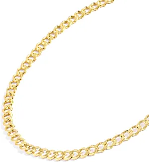 Jewelry Atelier Gold Chain Necklace Collection - 14K Solid Yellow Gold Filled Miami Cuban Curb Link Chain Necklaces for Women and Men with Different Sizes (2.7mm, 3.6mm, 4.5mm, or 5.5mm)
