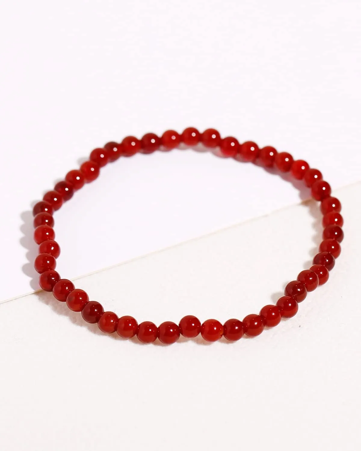 Jewever 2Pcs Genuine Semi Gems Friendship Beaded Bracelets for Women Crystals and Gemstones Stretch Healing Bracelets Beads 4mm
