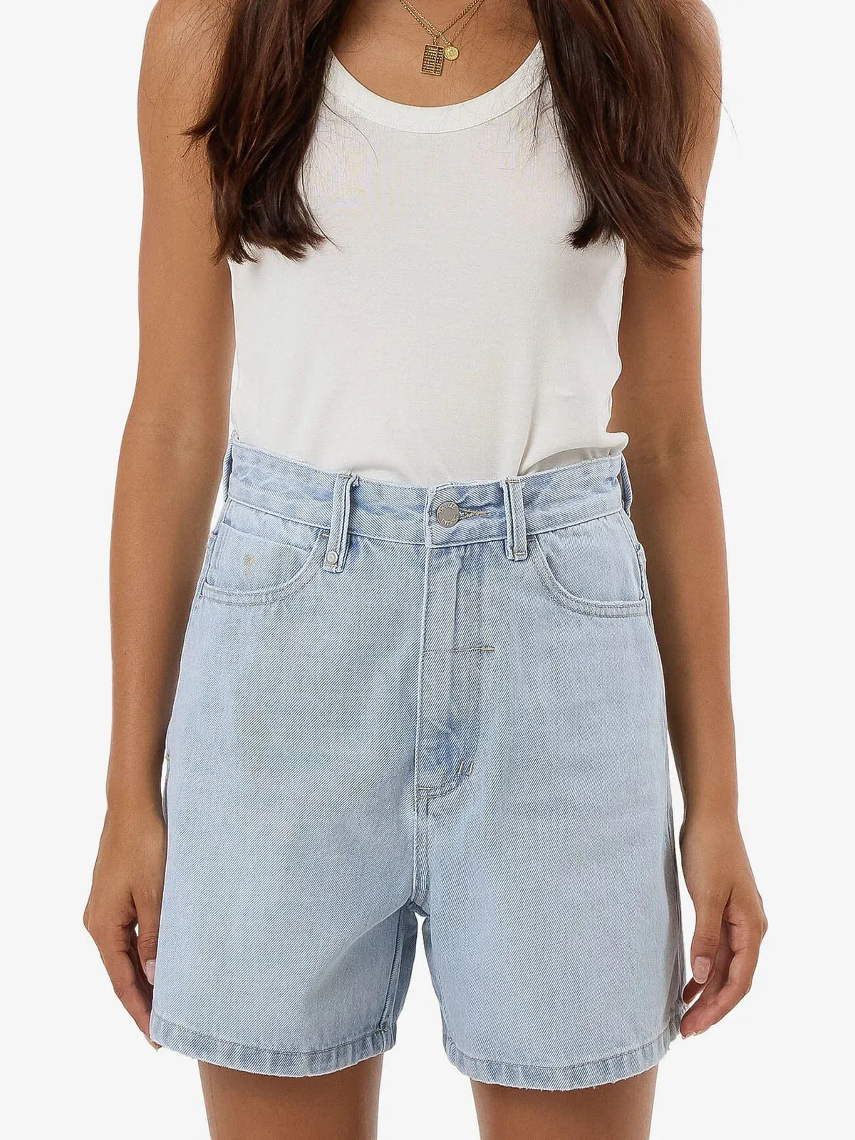Koko Short Light Ash Blue