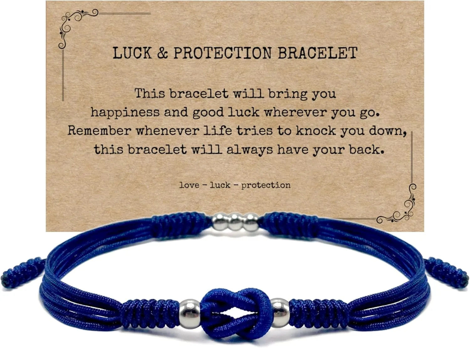 LAMIBEE Infinity Surfer Friendship Bracelet, Forever Love and Friendship with Multicolor Color, Lucky Tibetan Knot Protection String Woven