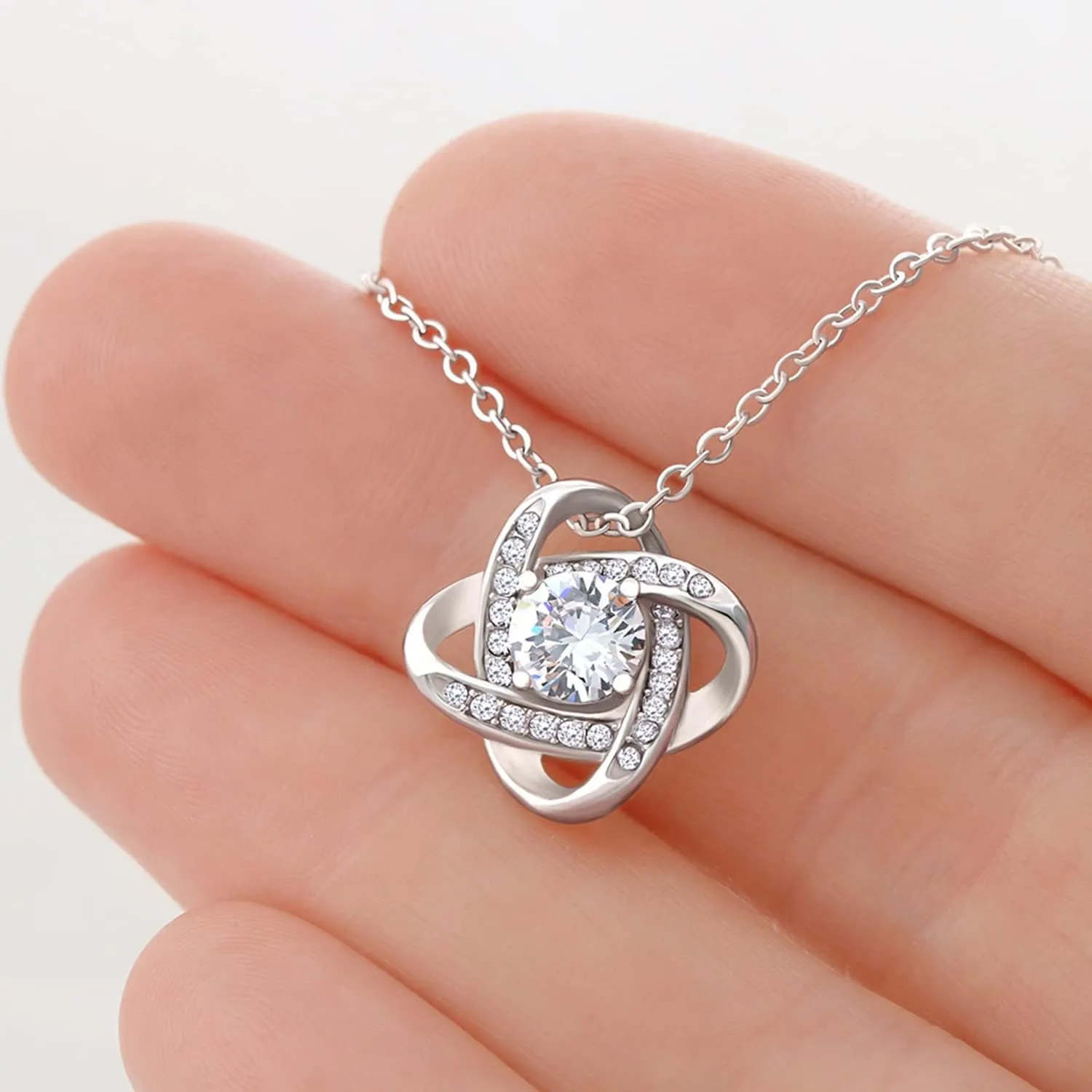 Larvincy To My Daughter Necklace From Mom Or Dad With Heartfelt Message & Elegant Box - Valentines, Mother's Day Gifts, Jewelry Gift For Daughter From Mother Or Father On Birthday, Graduation & More