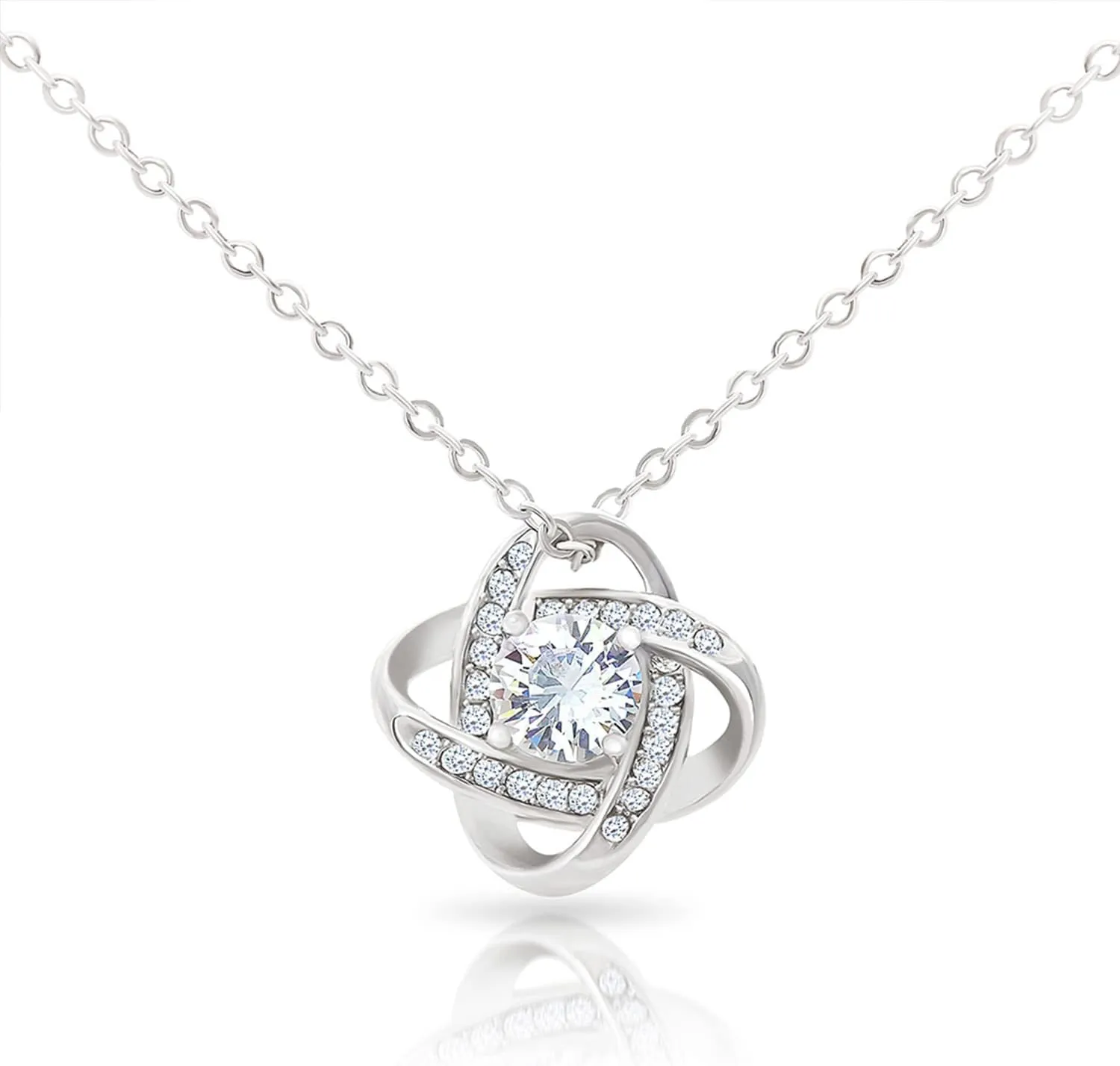 Larvincy To My Daughter Necklace From Mom Or Dad With Heartfelt Message & Elegant Box - Valentines, Mother's Day Gifts, Jewelry Gift For Daughter From Mother Or Father On Birthday, Graduation & More