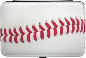 Leather Jewelry Box Jewelry Case Storage Box Baseball For Rings Earrings Necklaces