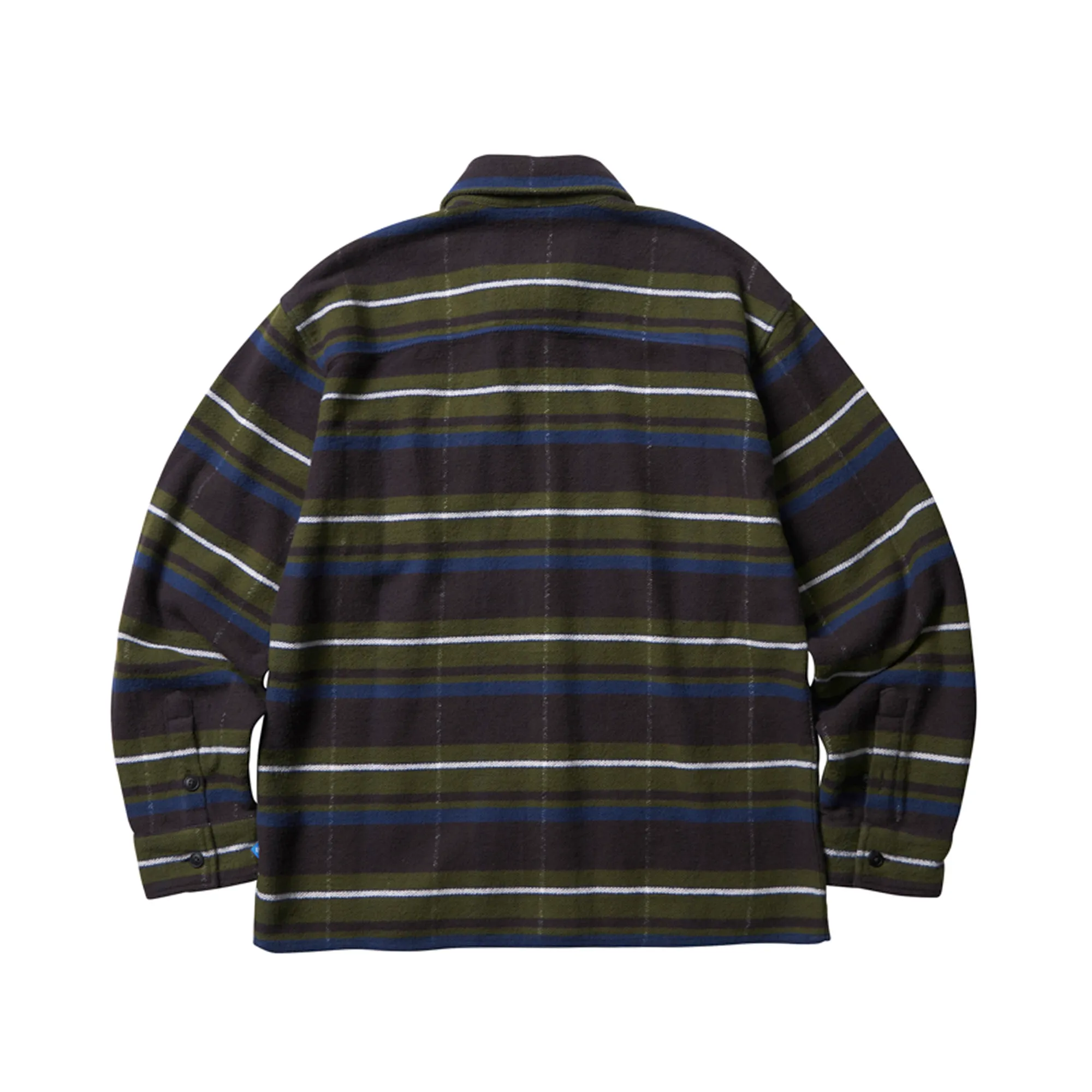 Liberaiders Stripe Flannel Shirt Green