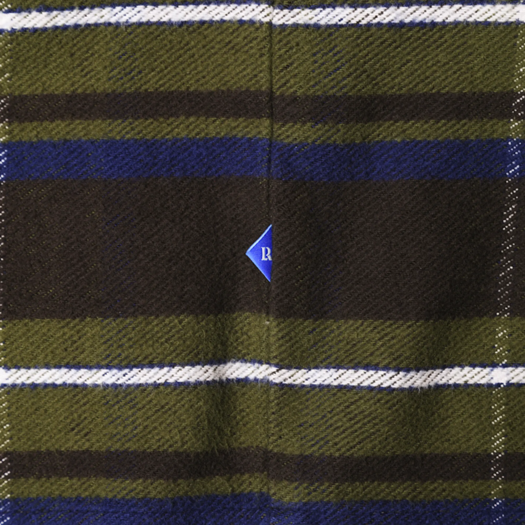 Liberaiders Stripe Flannel Shirt Green