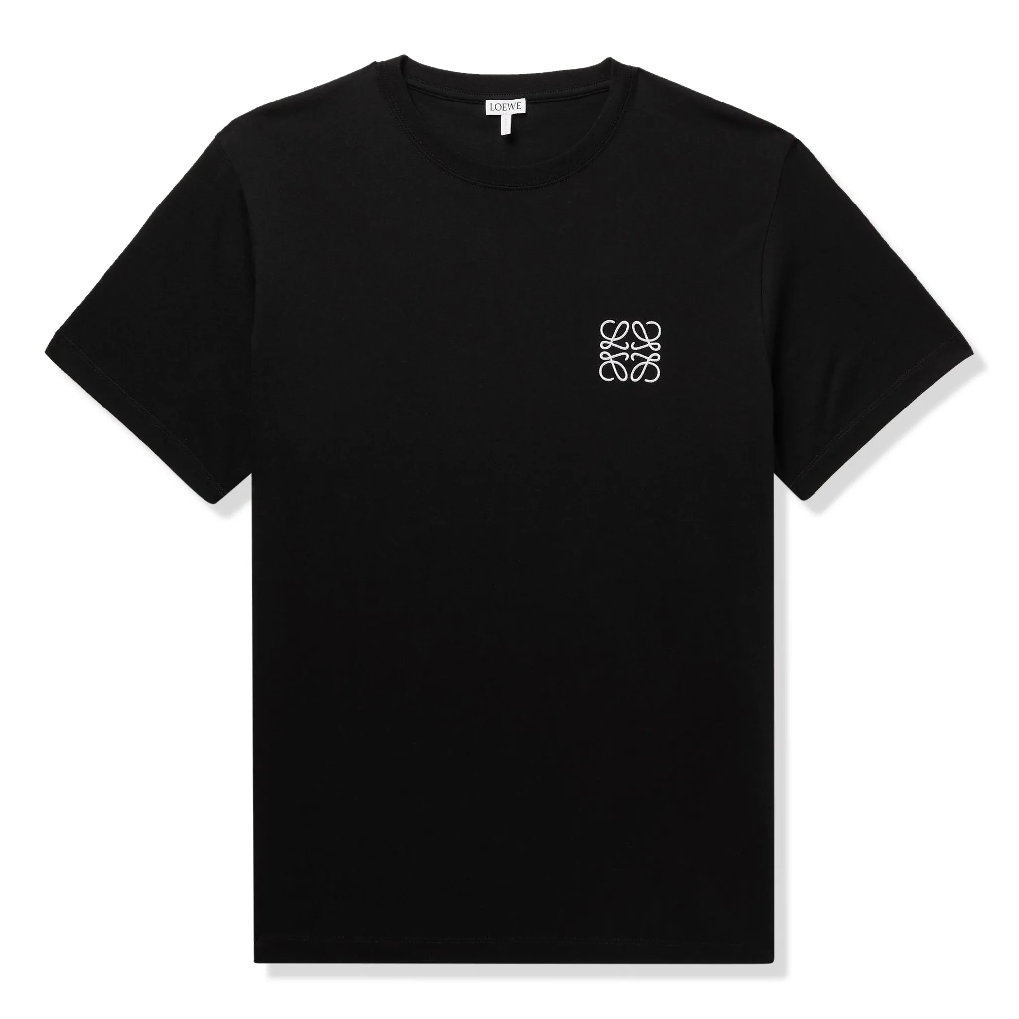 Loewe Anagram Chest Logo Black T Shirt