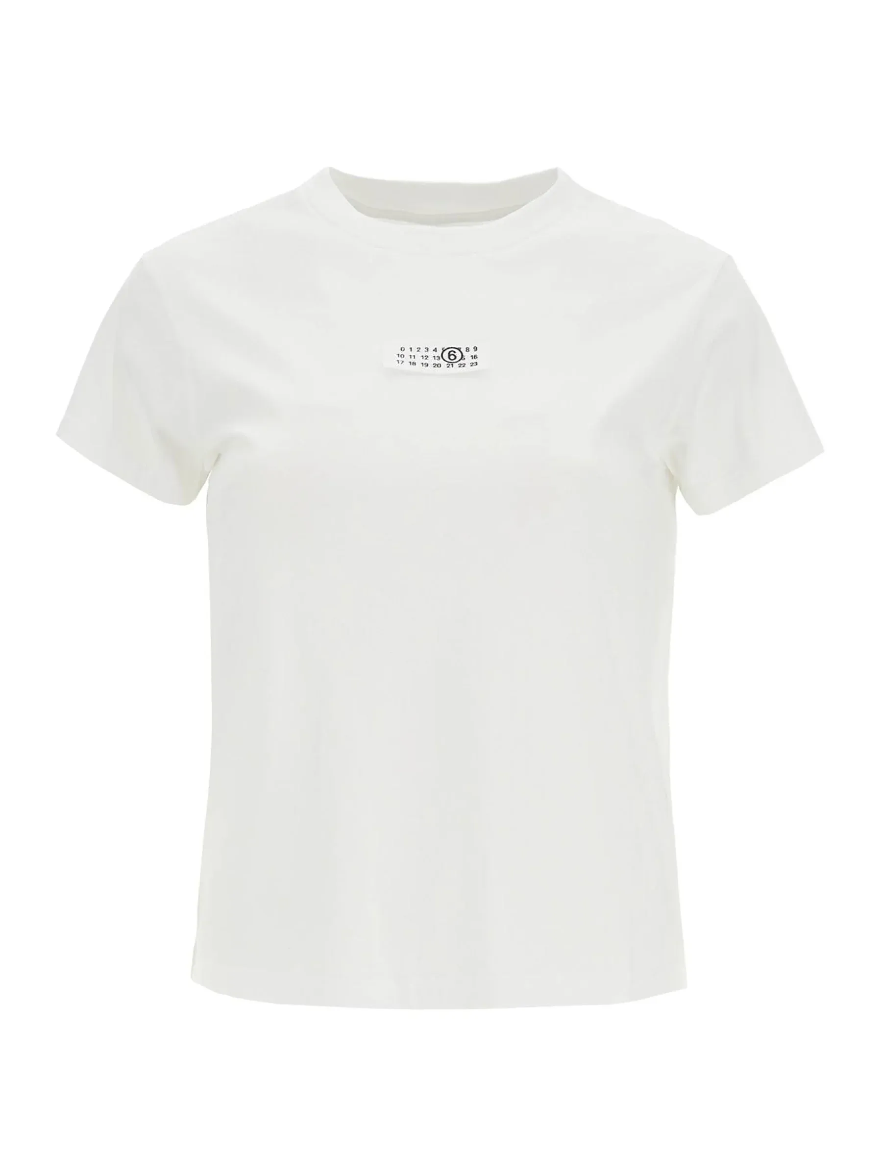 Logo Label Cotton T-shirt