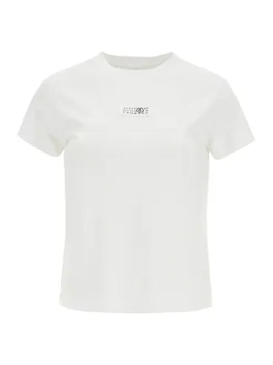 Logo Label Cotton T-shirt