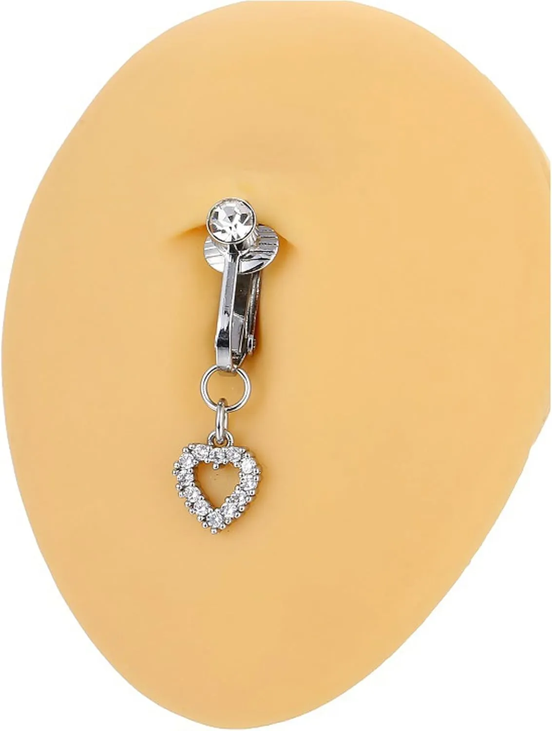 Longita Fake Belly Ring - Clip-on Button Rings, Piercing and Earrings