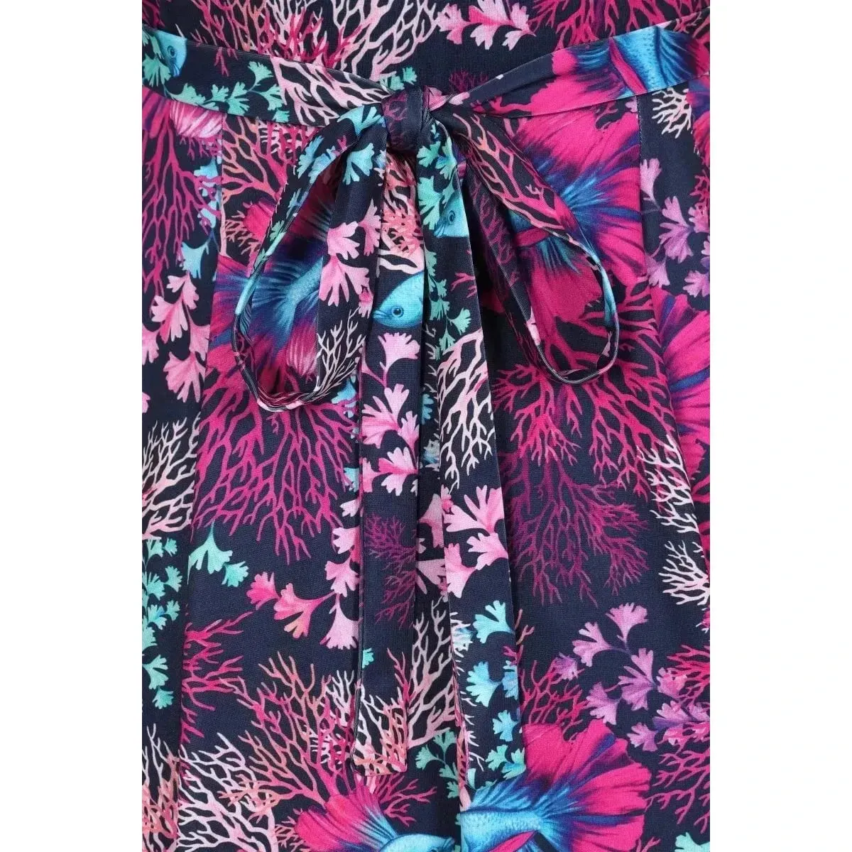 Lyra Dress - Coral Reef