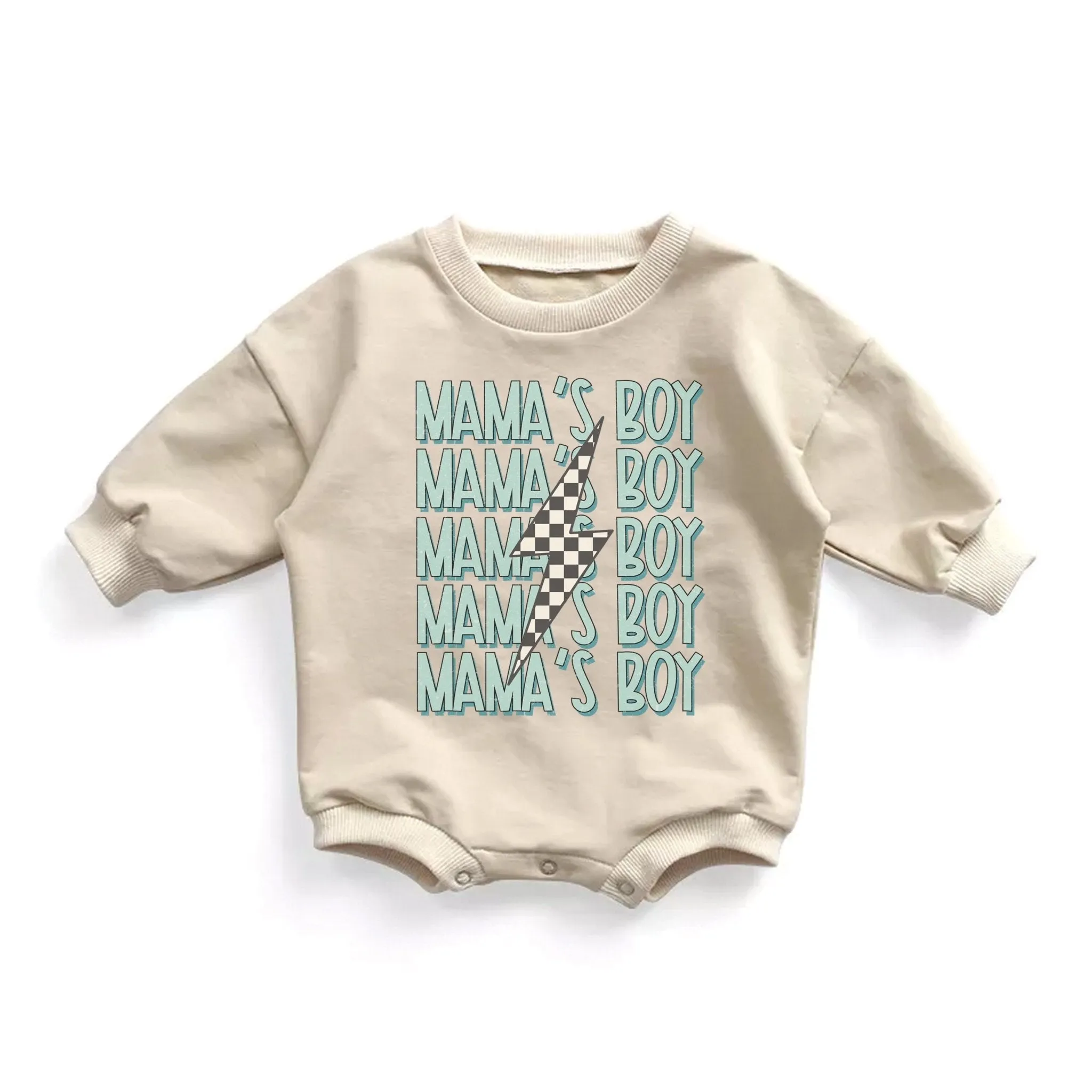 Mama and Mama's Boy Rocker Matching Mom Kids Sweatshirts Mother's Day Mommy and Me Mother Son Shirts