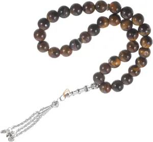 Men's Bead Bracelet Dragon Pattern Agate Rosary Bracelet for Men Stylish Prayer Beads for Fashionable Look