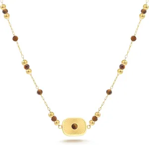 Milan Chiva Gold Plated Pendant Necklaces for Women Dainty Lightweight Trency Jewelry