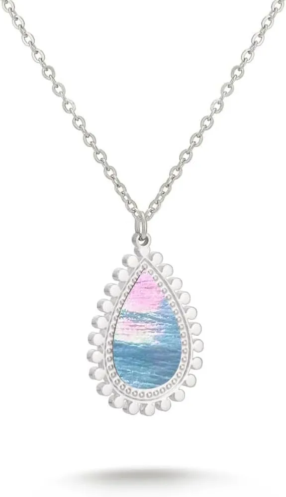 Milan Chiva Gold Plated Pendant Necklaces for Women Dainty Lightweight Trency Jewelry