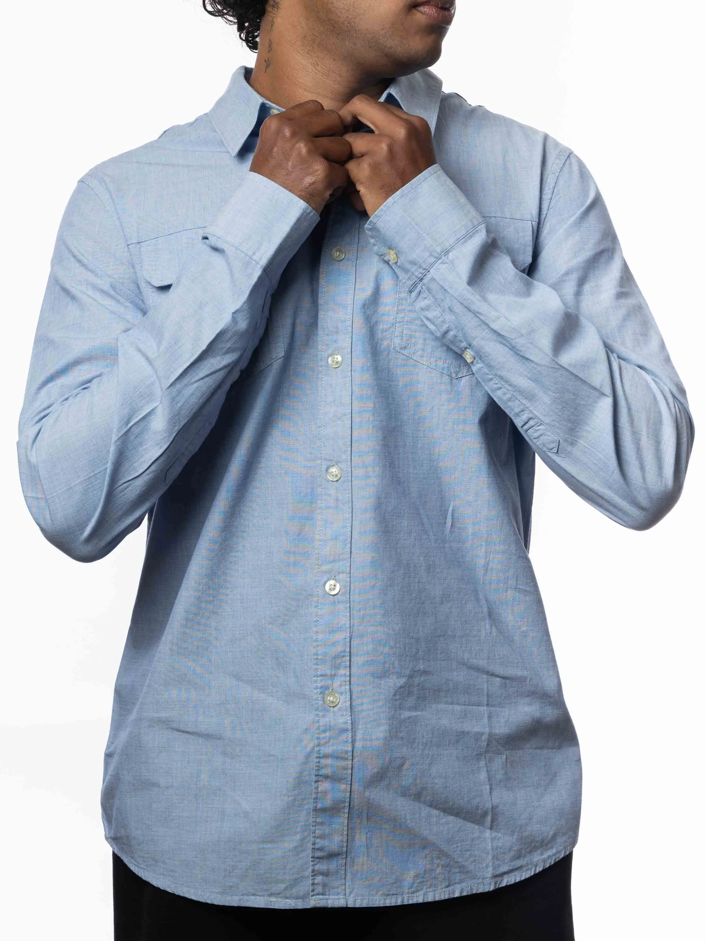 Mossimo Blue Shirt