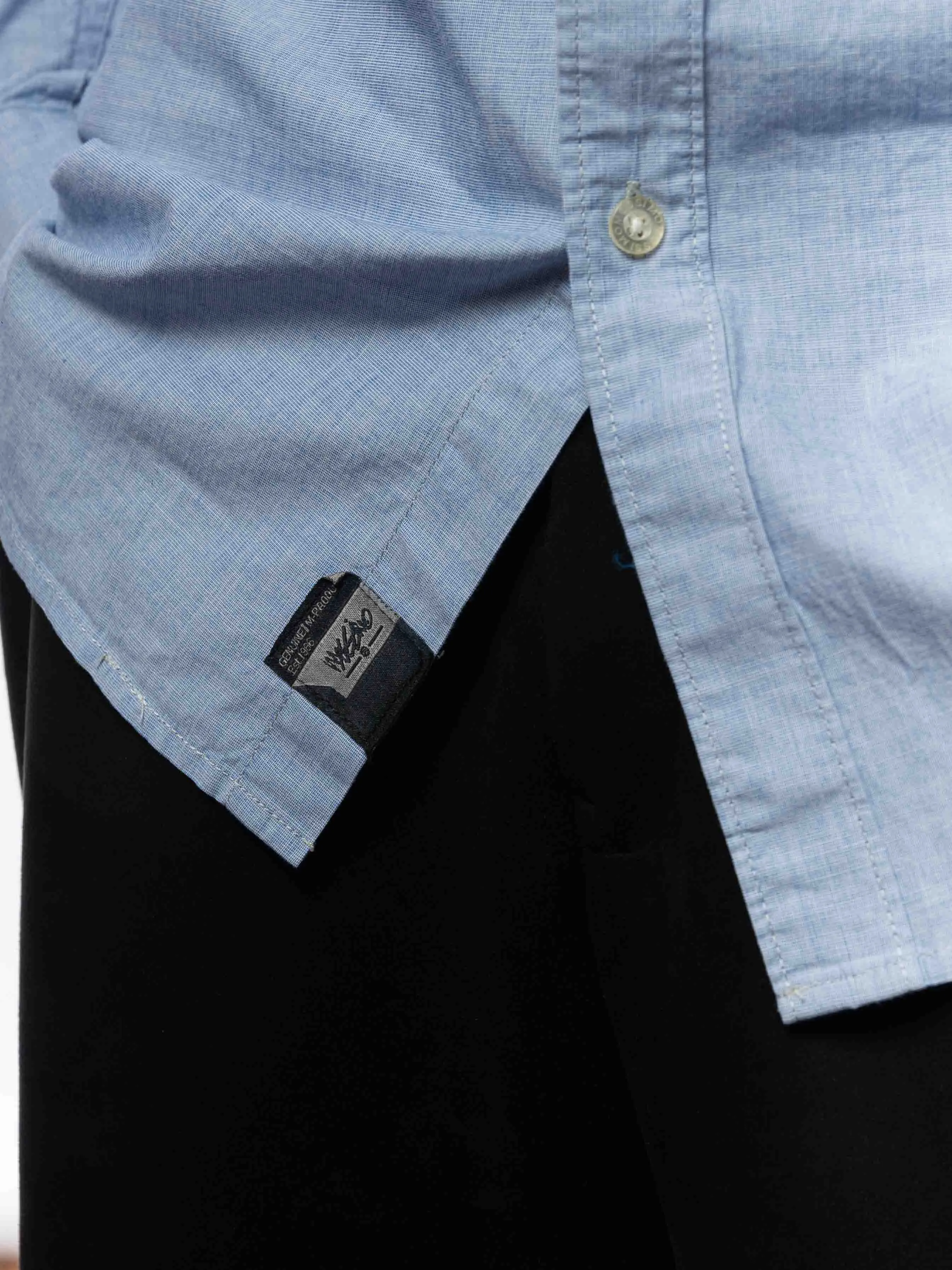 Mossimo Blue Shirt