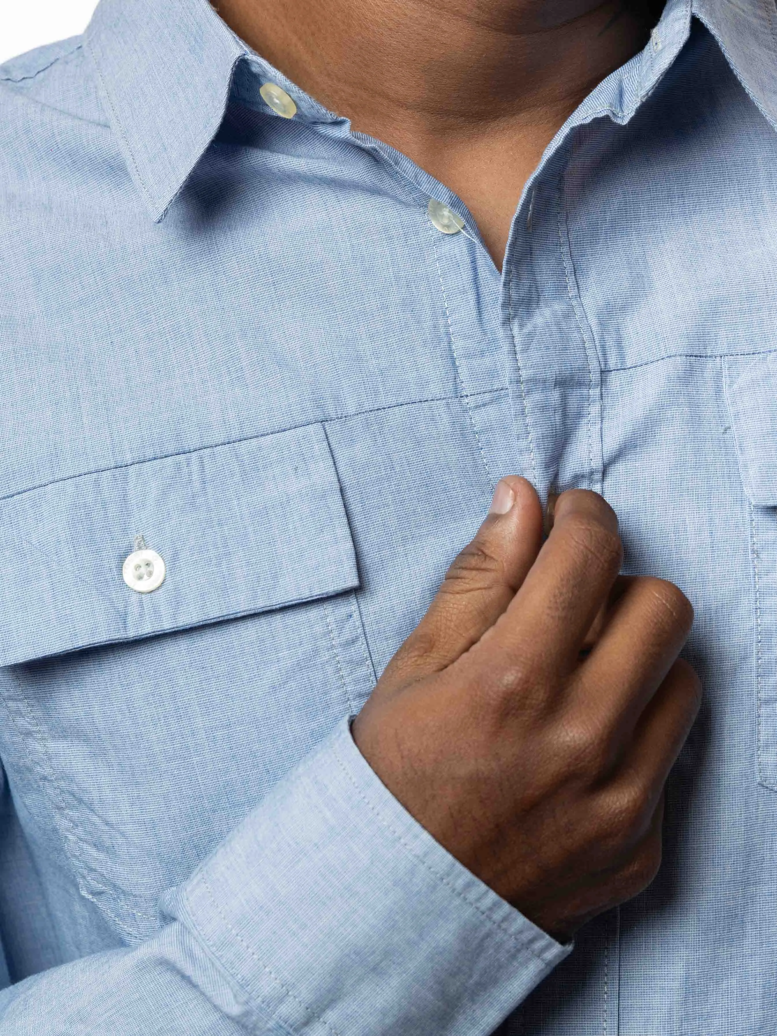 Mossimo Blue Shirt
