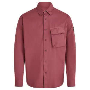 Mulberry Garment Dyed Cotton Scale Shirt