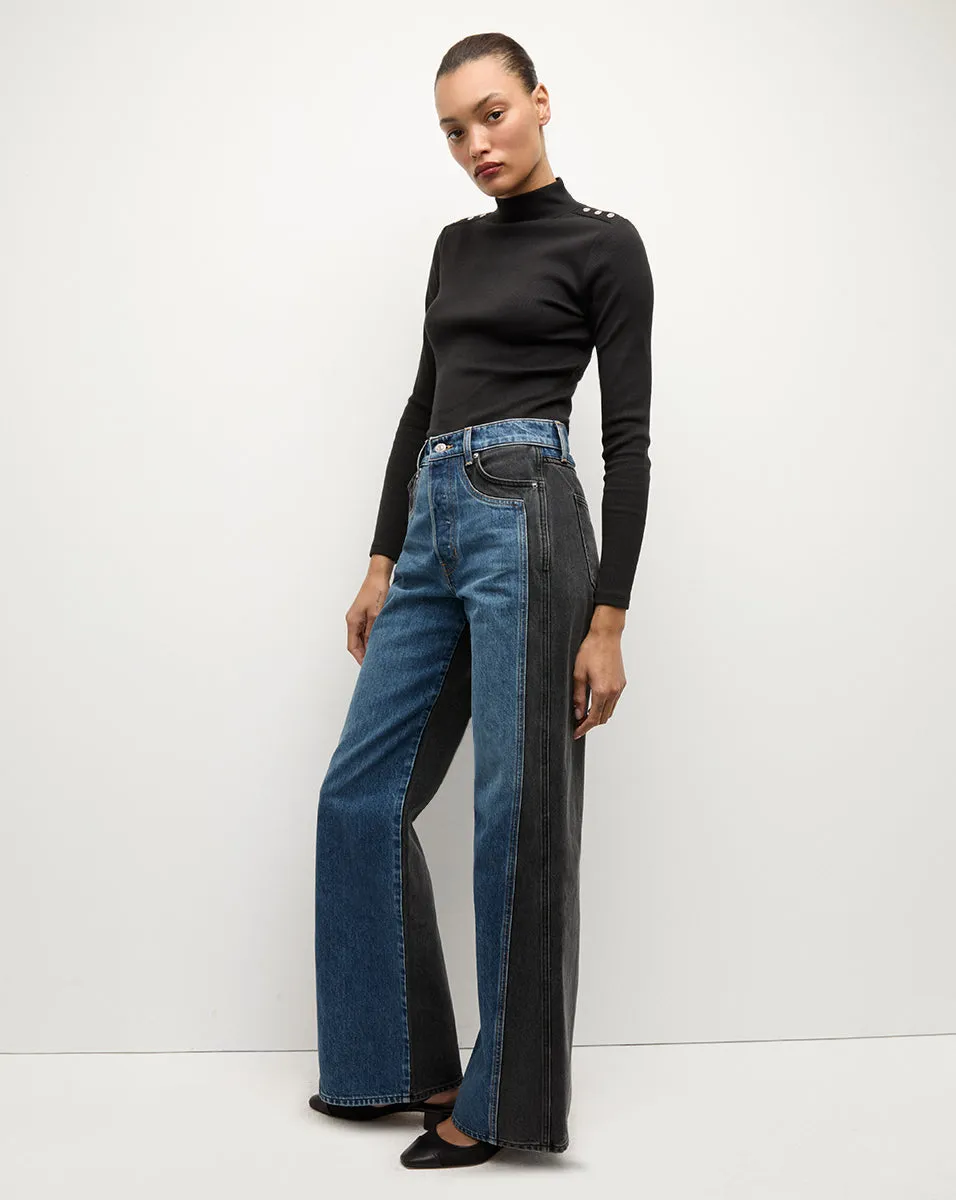 Nate Mockneck Top With Buttons