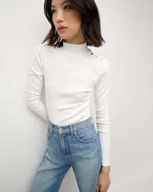 Nate Mockneck Top With Buttons