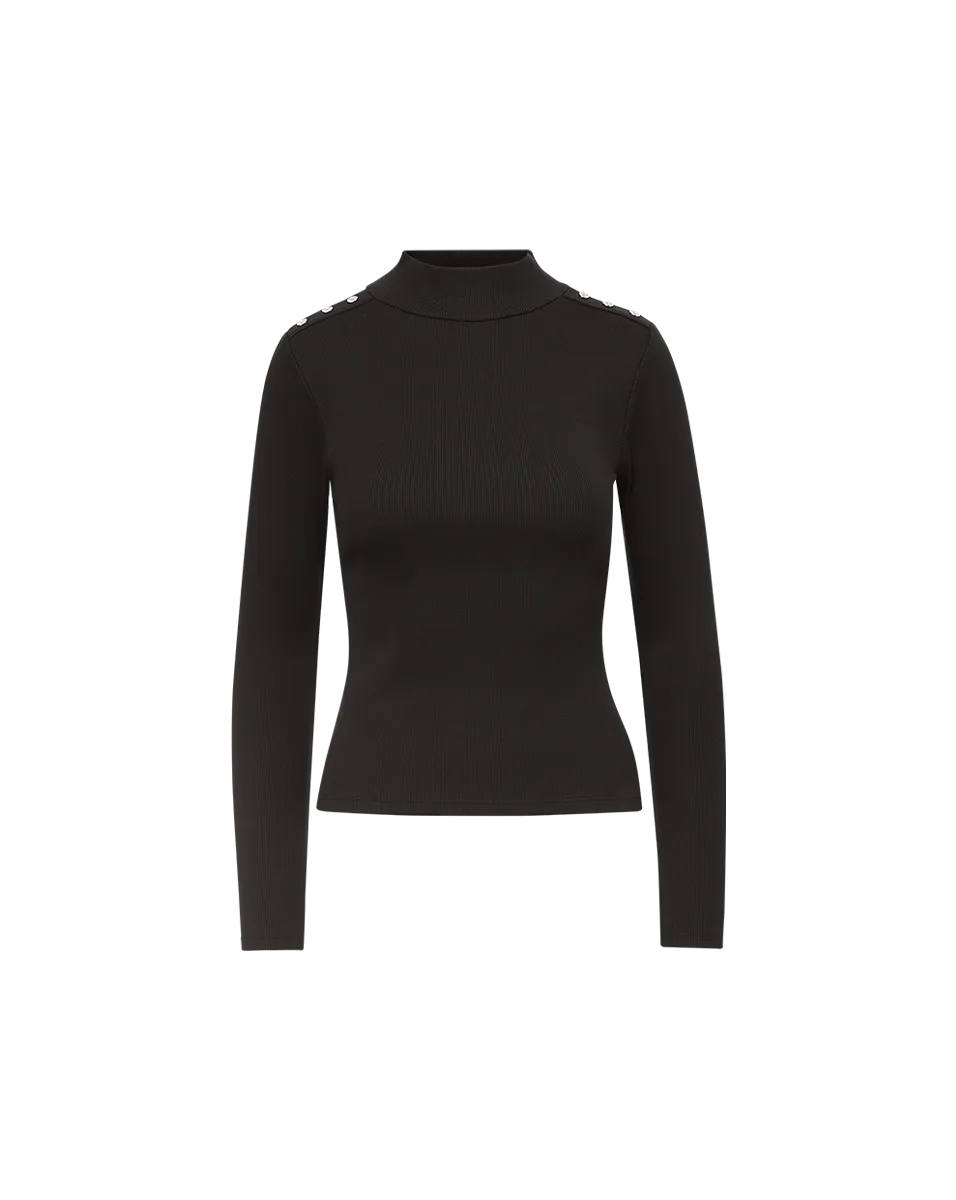 Nate Mockneck Top With Buttons