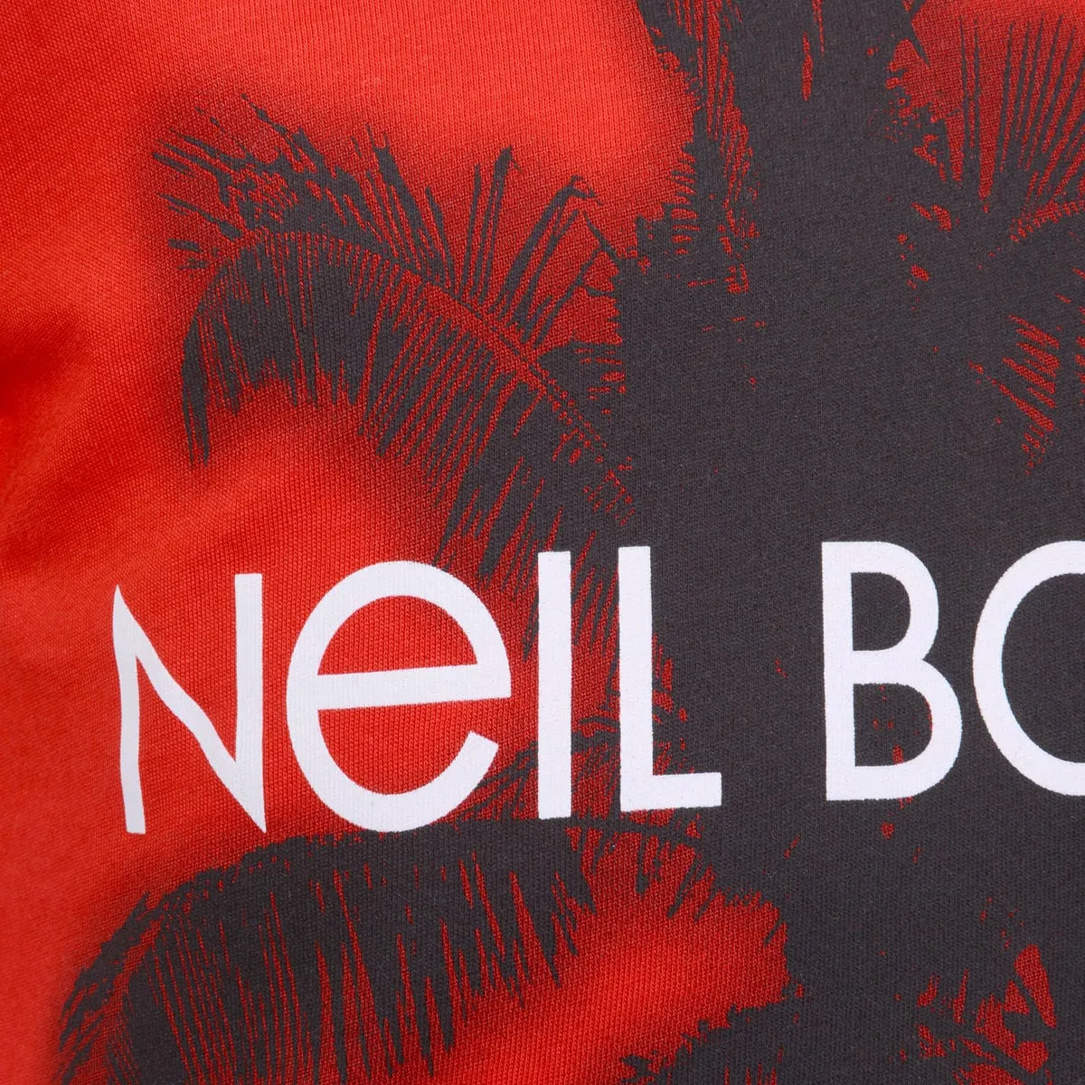 Neil Barrett Boys T-Shirt - Cotton Palm Trees T-Shirt