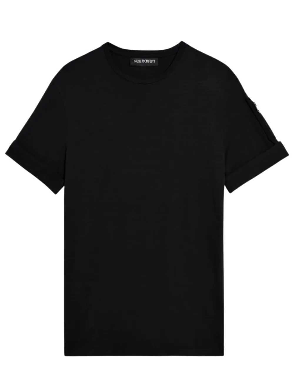 Neil Barrett T-shirt With Sleeve Zip